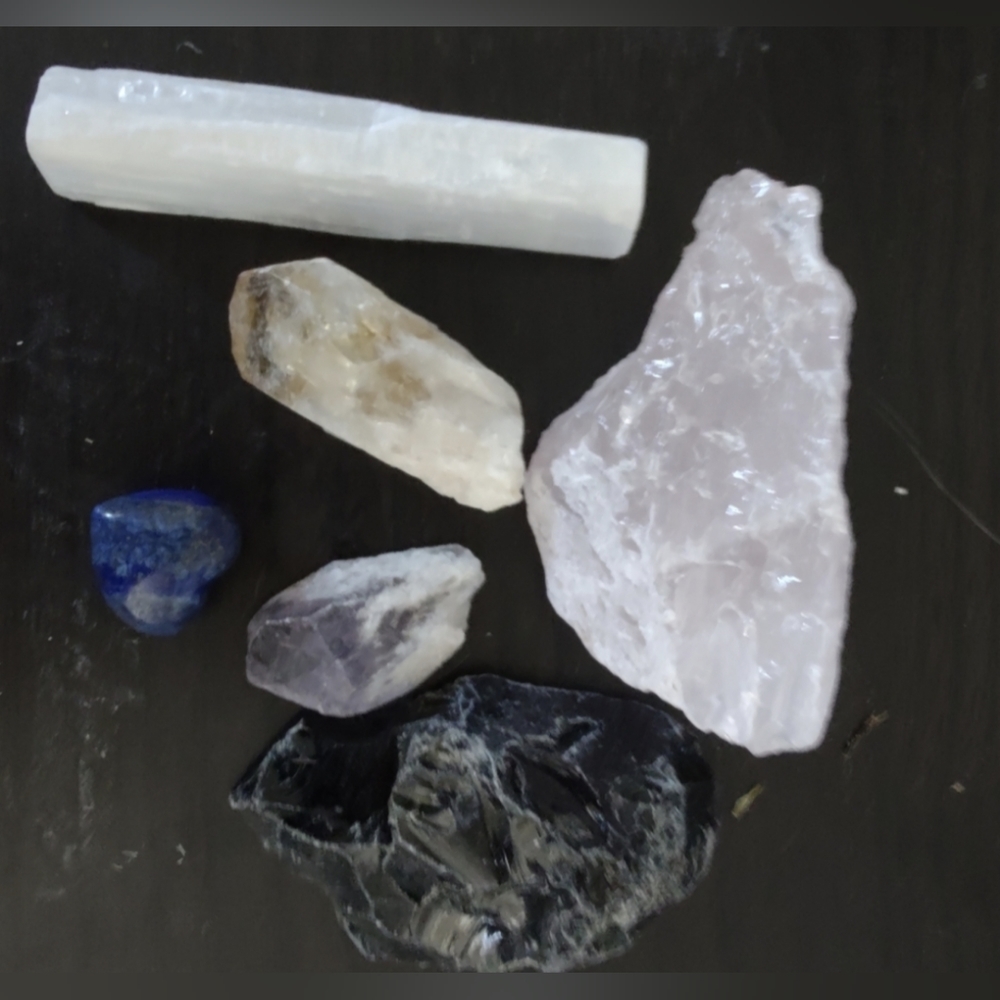 6 Crystal Rekie Set - Picture 2 of 9
